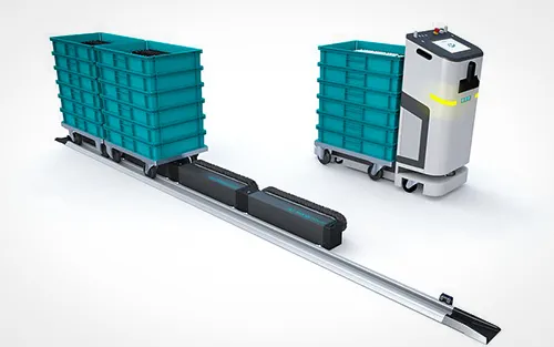 Optimising the in-house material flow