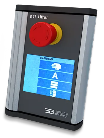 3.5 inch touch control panel of the KLT lifter