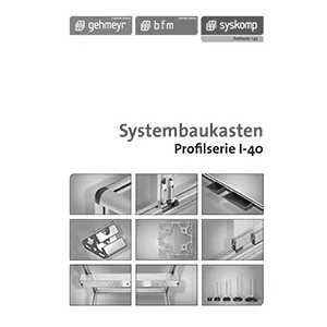 Aluminiumprofile I-40 item-kompatibel