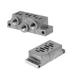 pneumatics - base plates according to norm standards