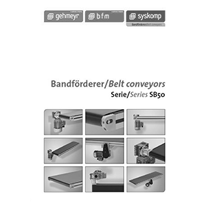 SB50 Förderband Bandförderer SB50 Förderband