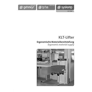 KLT-Lifter KLT-Lifter lifting unit