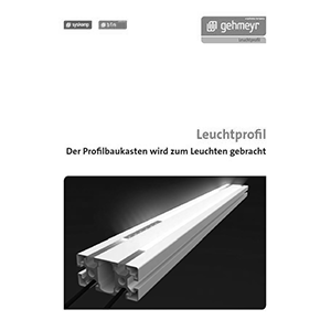 Aluminiumprofile B-45 Leuchtprofile Bosch-kompatibel