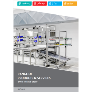 Product range and performance programme product range and performance programme - assembly technology and industrial automation