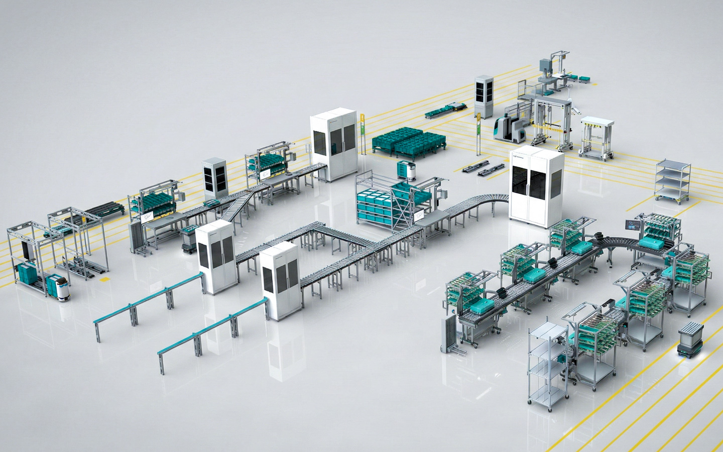 Produktionslinie syskomp group