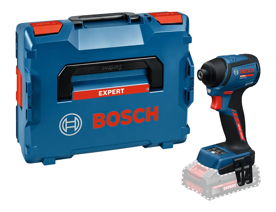 Bosch EXPERT EXDR18V-230 18V Akku-Drehschlagschrauber Solo mit 230 Nm Drehmoment in L-BOXX